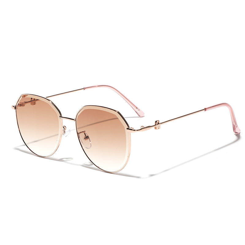 Damen geometrische Sonnenbrille im eleganten Design Karnz