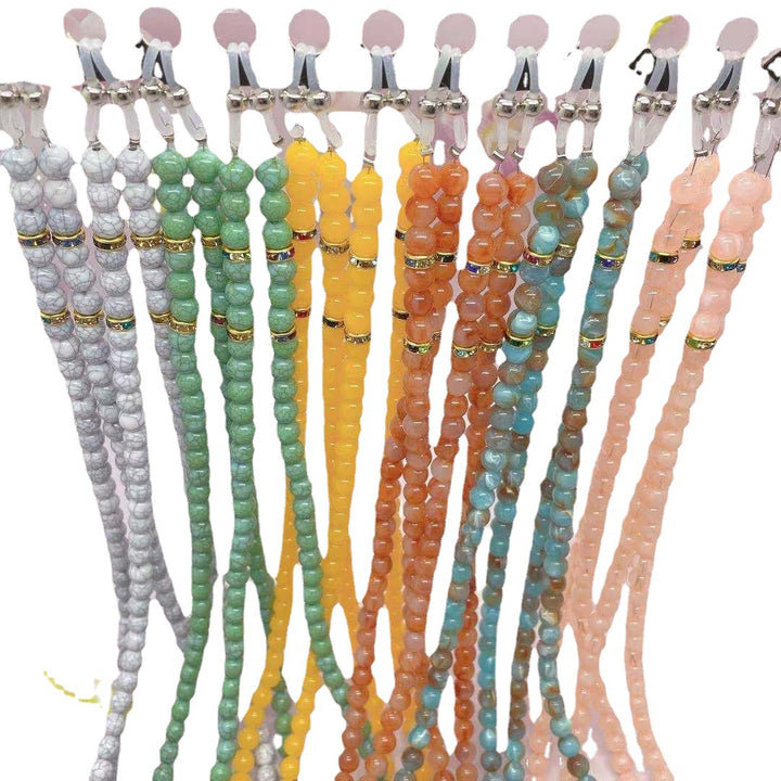 Multi-Strangige Perlenbrille Kette Karnz
