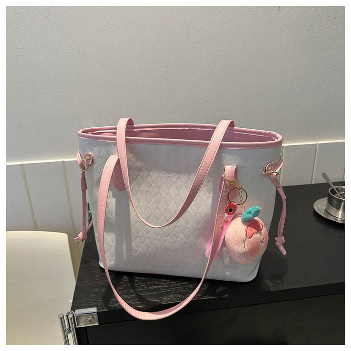 Gepolsterte Muster Handtasche Karnz