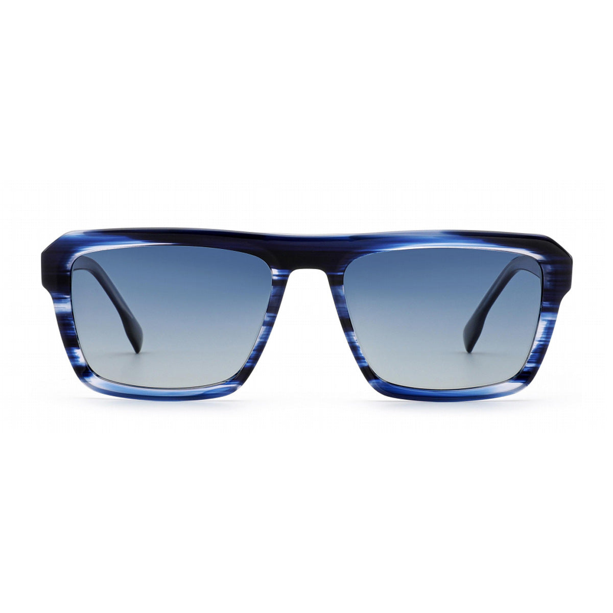 Damen modische Sonnenbrille mit modernem, breiten Rahmen und hochgradigem UV-Schutz Karnz