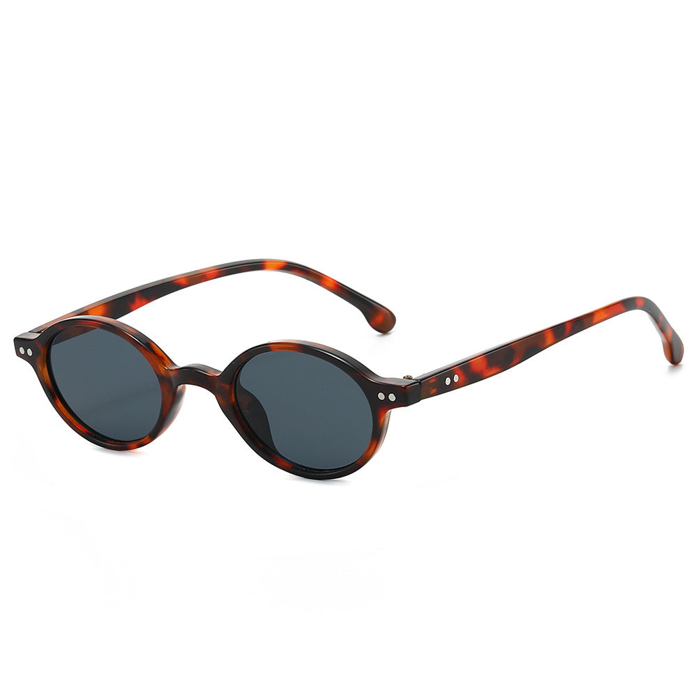 Vintage-inspirierte Retro runde Sonnenbrille Karnz