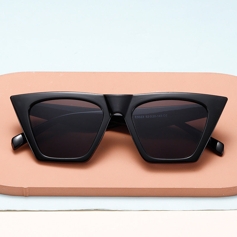 Damen stilvolle geometrische Sonnenbrille Karnz