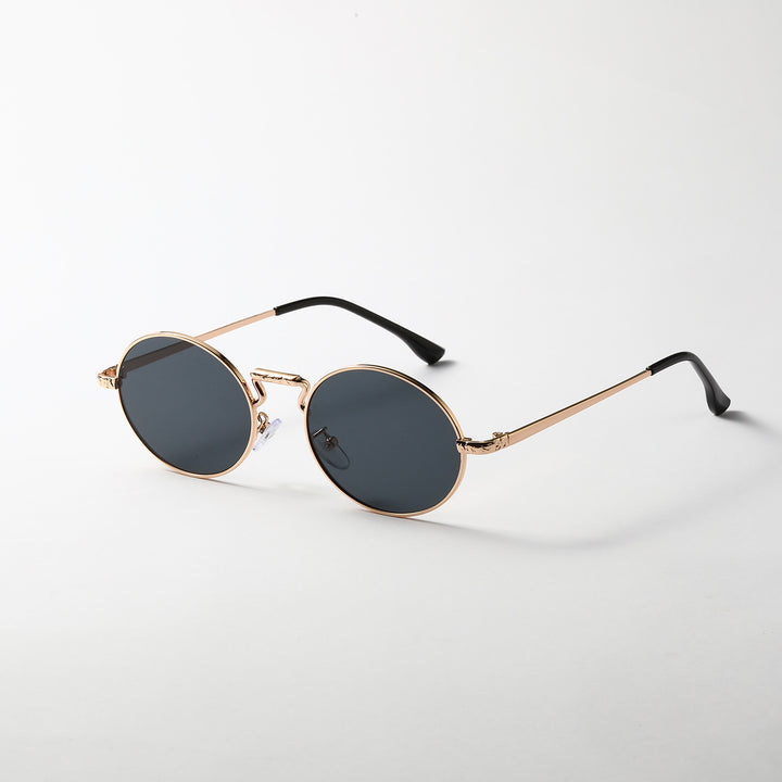 Damen runde modische Sonnenbrille Karnz
