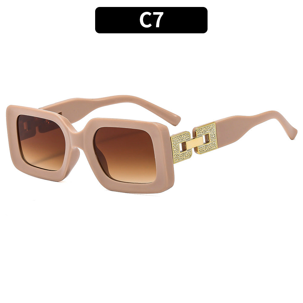 Statement Square Frame Sonnenbrillen