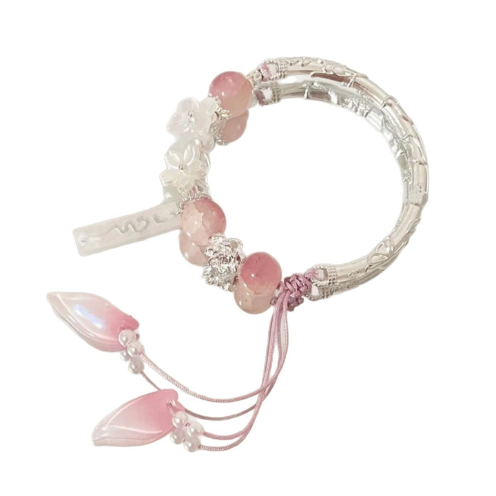 Floral Perlencharme Armreif Karnz