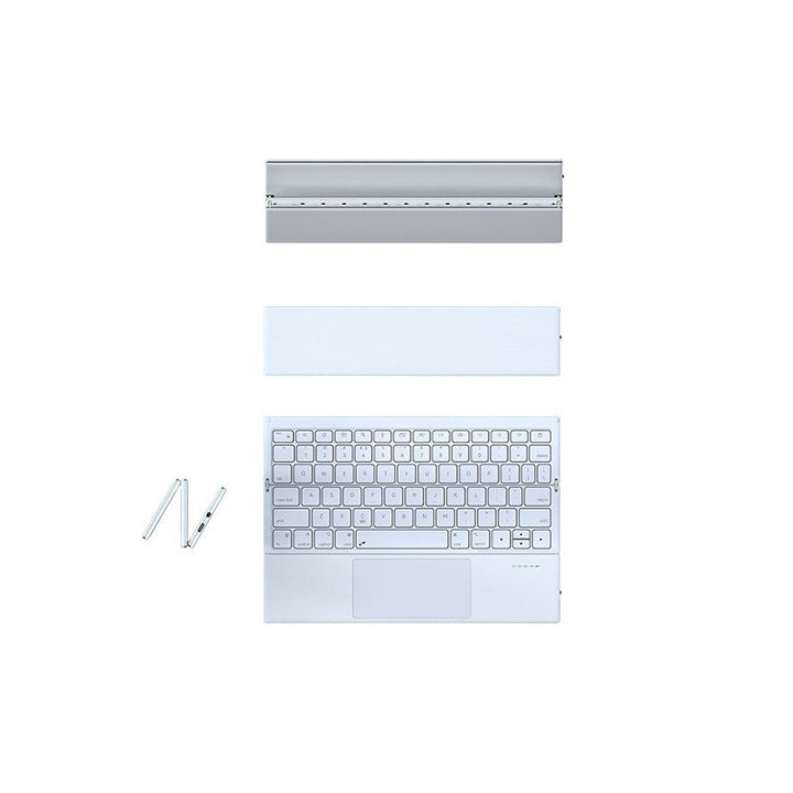 Kompakte kabellose Tastatur mit Touchpad Karnz