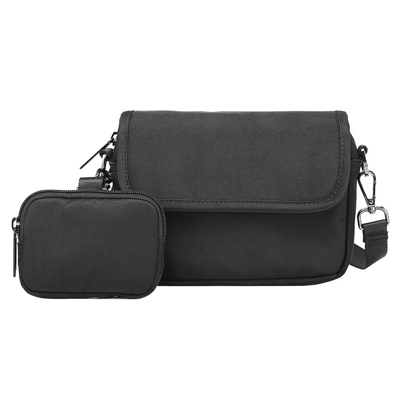 Dual-Compartment Utility Messenger Bag Karnz
