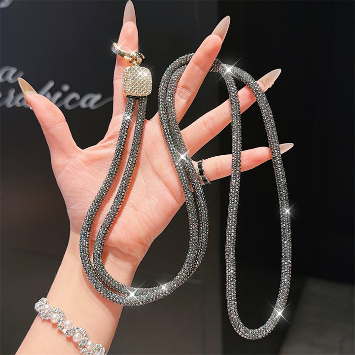 Rhinestone-besetzte Brillenband Karnz