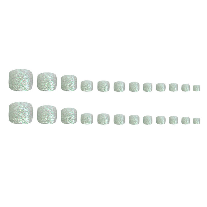 Glitzerndes Pediküre-Set Karnz