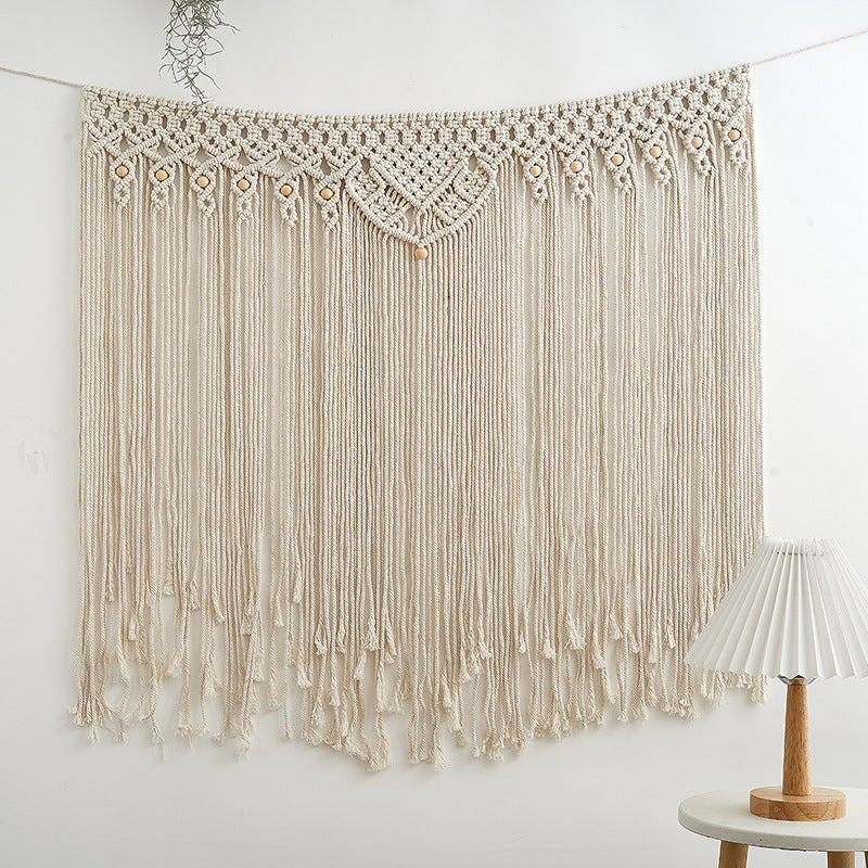 Bohemian Makramee Wandteppich Karnz