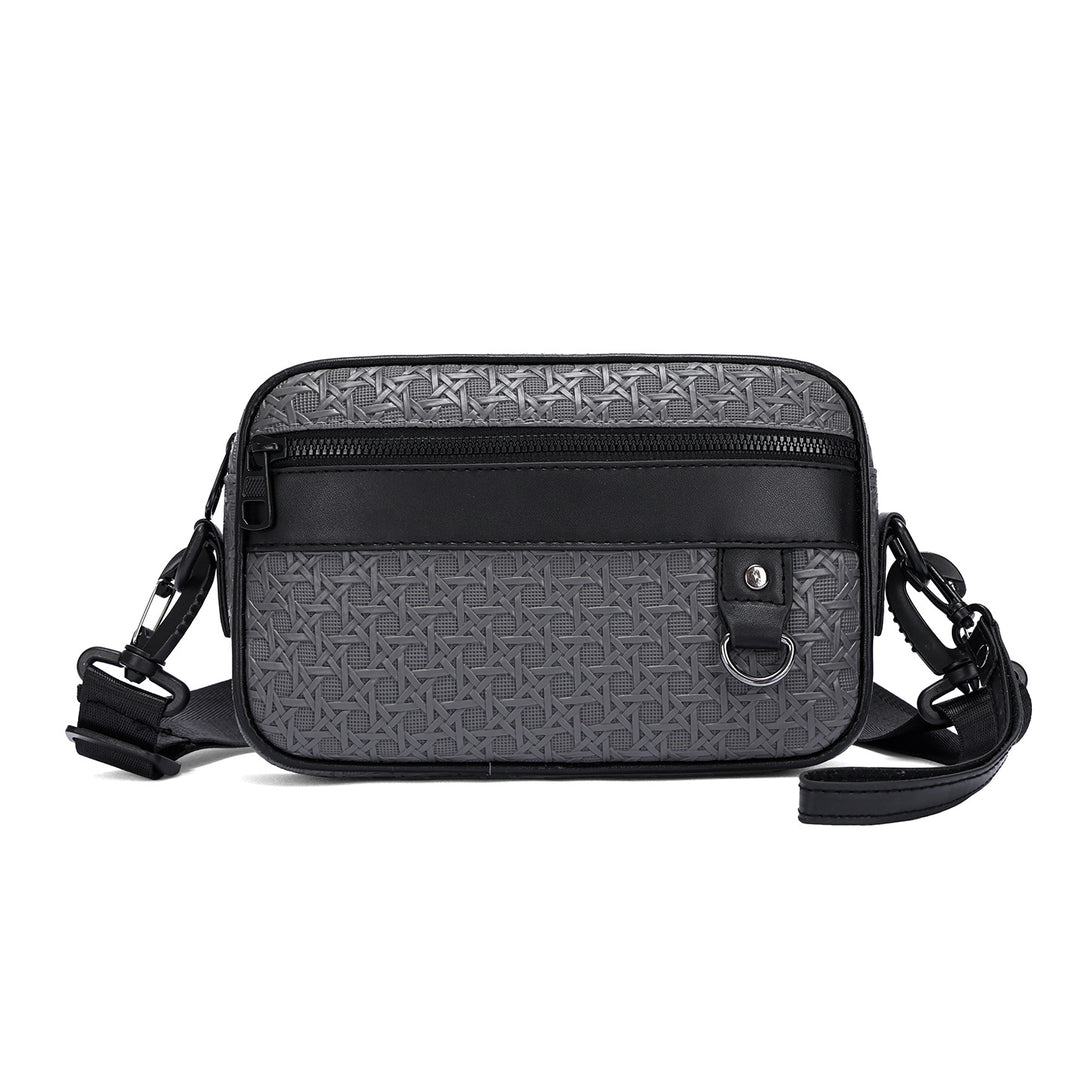 Texturierte Utility Crossbody-Tasche