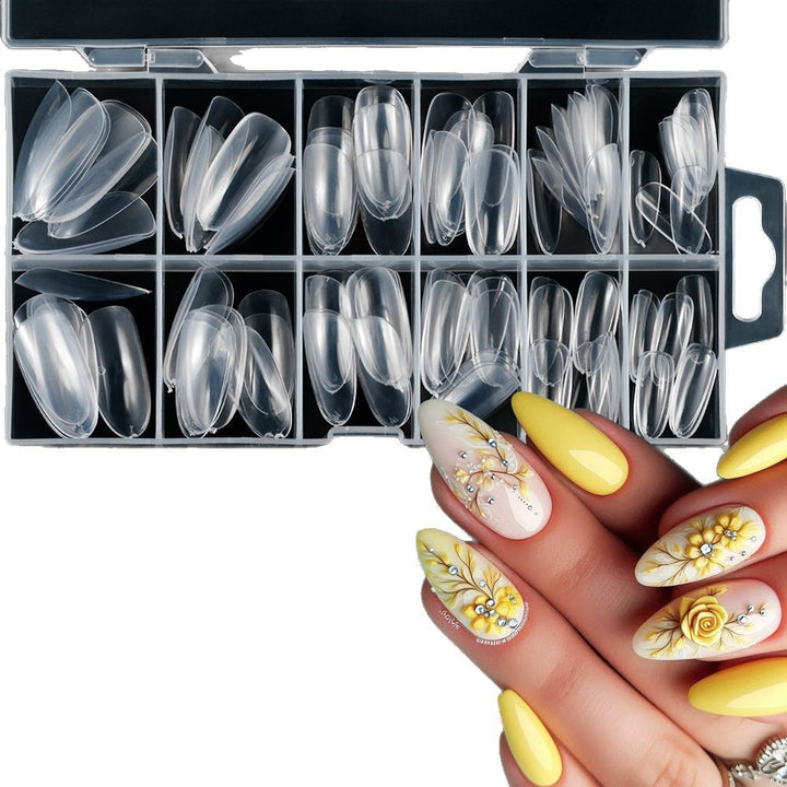 Premium French Tip Nagelkunstsets Karnz