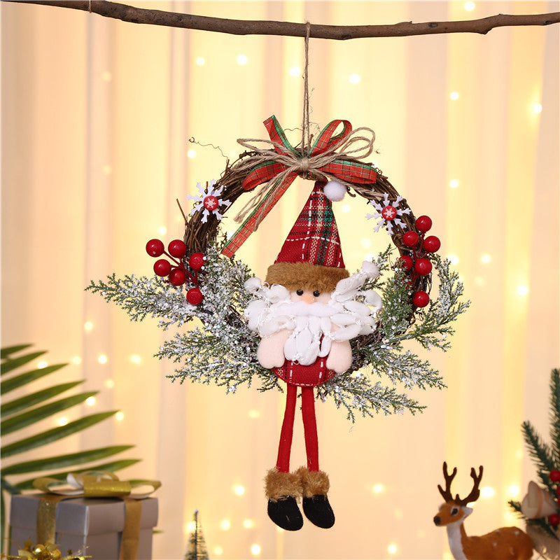 Weihnachts-Themen Hängender Kranz Karnz