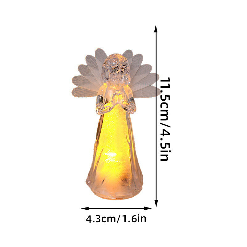 Dekorative LED Engel Figur Karnz