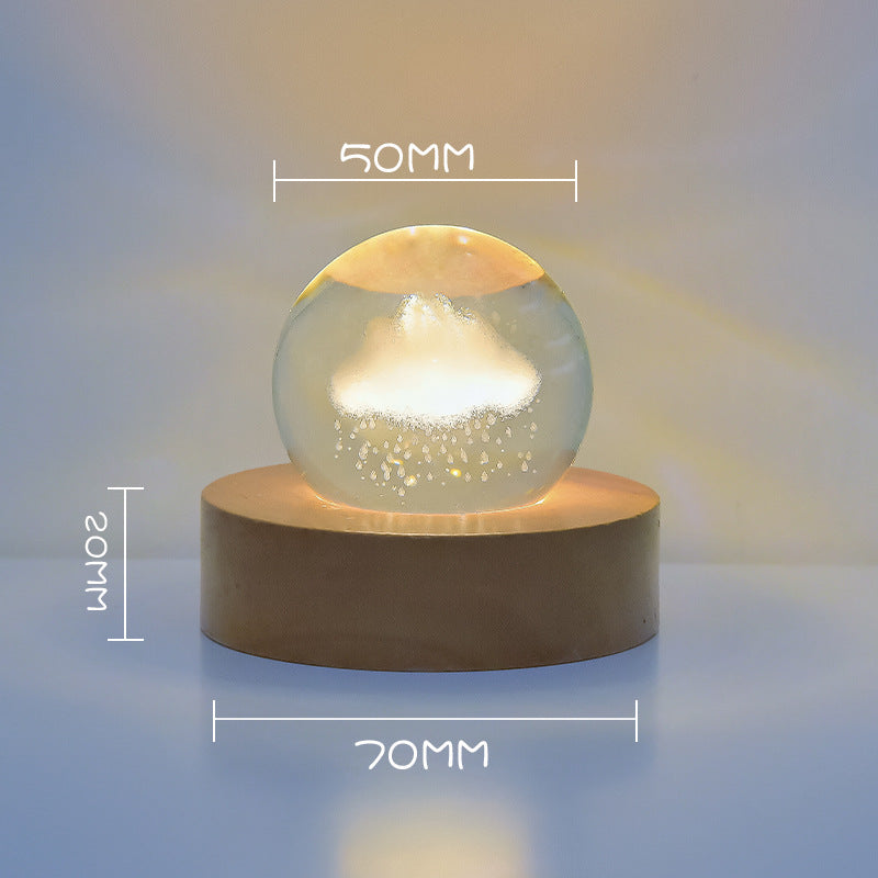 Galaxy-Themen dekorative Tischlampe
