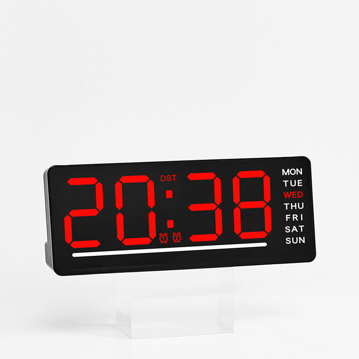 Digitaler Led Wecker mit Großem, Klaren Display und Mehreren Alarmfunktionen Karnz