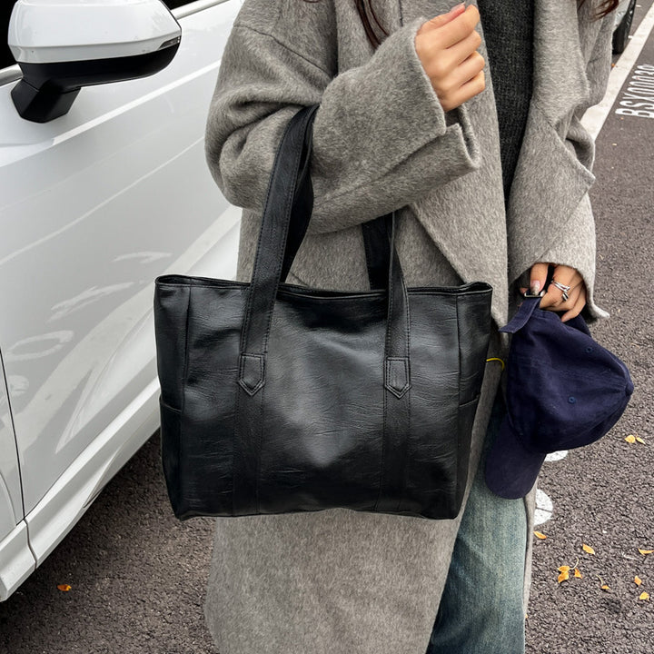 Premium Leder Tote Tasche