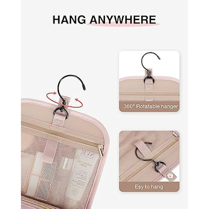 Elegante Kosmetik-Organizer Tasche mit Eingesetztem Fächersystem Karnz