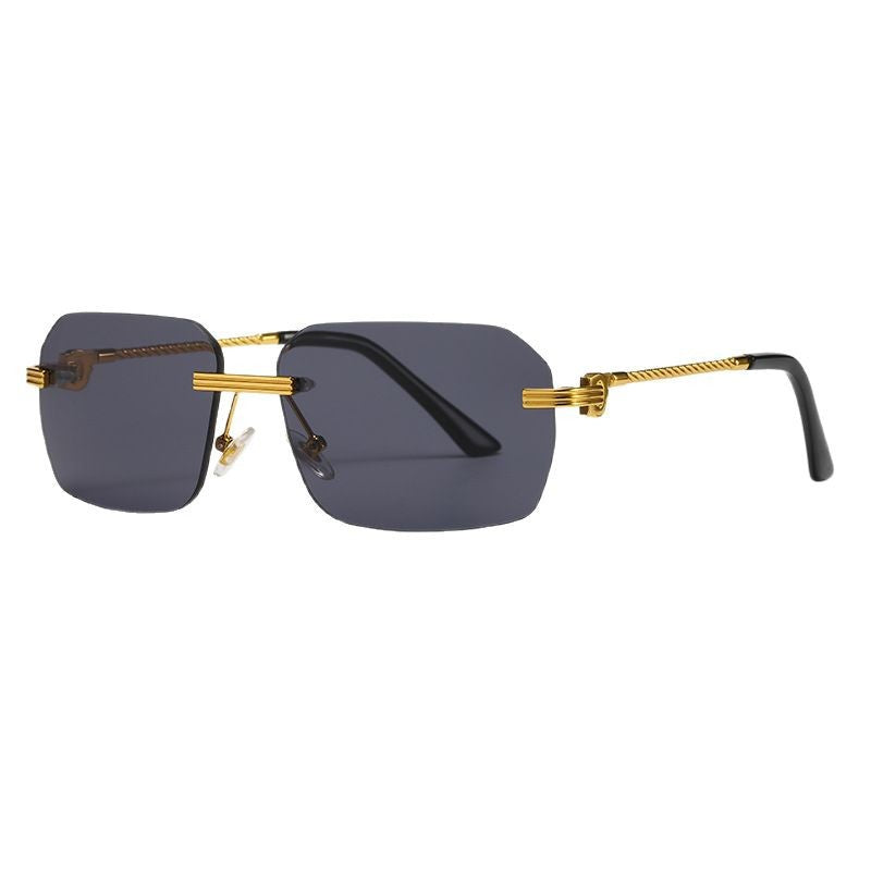 Damen modische Korrektionsbrille mit elegantem minimalistischen Rahmen Karnz