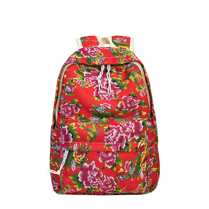 Blumenmuster Alltagsrucksack Karnz