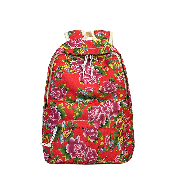 Blumenmuster Alltagsrucksack Karnz