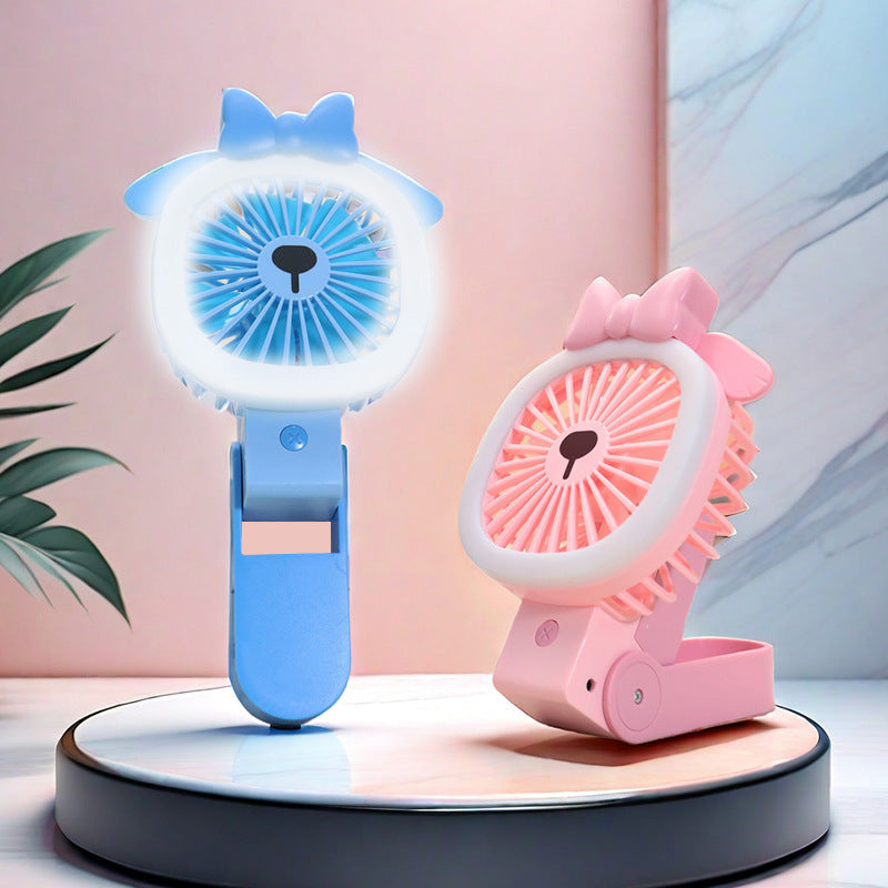 Damen Tragbarer Handventilator mit süßem Tierdesign Karnz