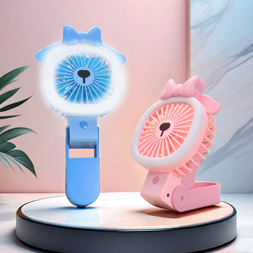Damen Tragbarer Handventilator mit süßem Tierdesign Karnz