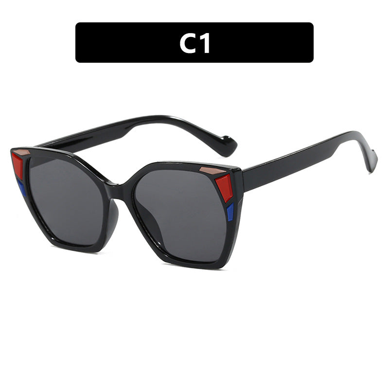 Damen modische Geometrische Designerbrille Karnz