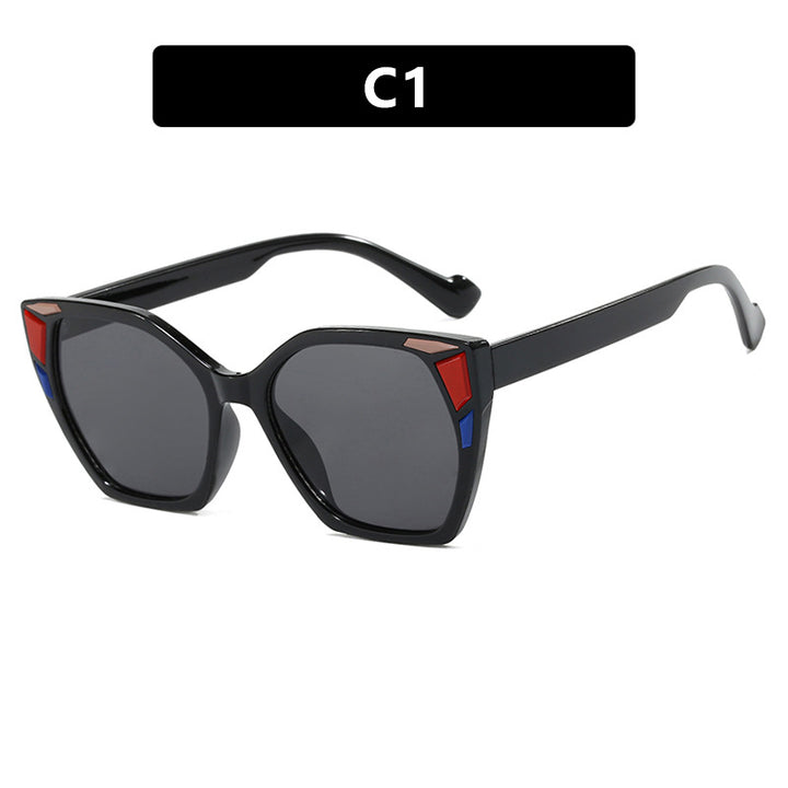 Damen modische Geometrische Designerbrille Karnz
