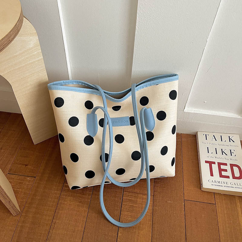 Punkte gemustertes Tote Bag