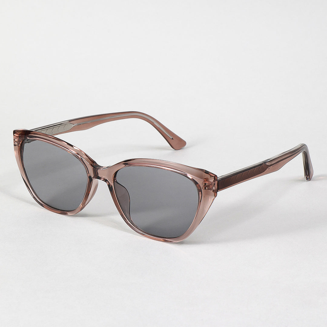 Damen moderne Sonnenbrille mit klassischem Schwung Karnz