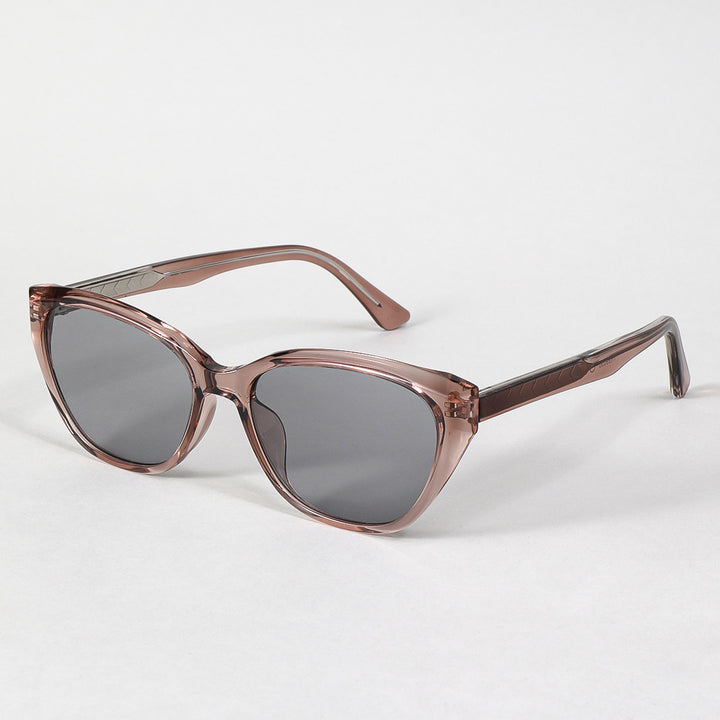 Damen moderne Sonnenbrille mit klassischem Schwung Karnz