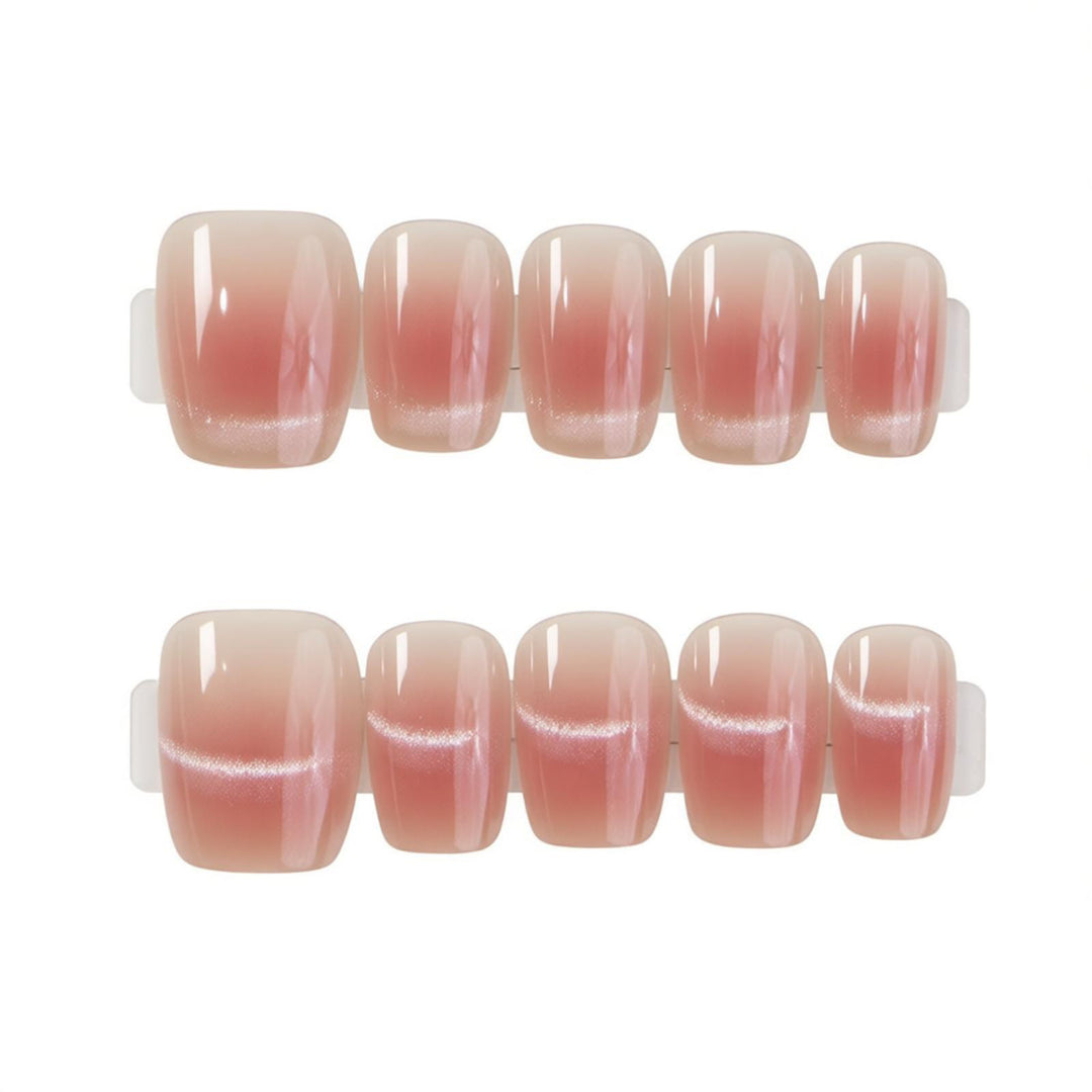 Elegante Ombre Press-On Nagelkollektion Karnz