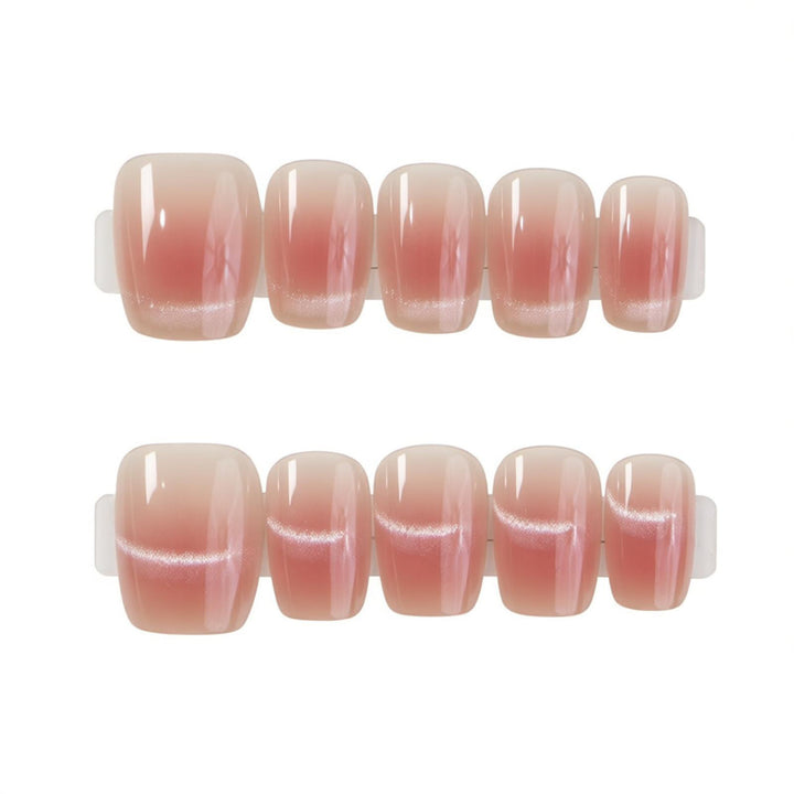 Elegante Ombre Press-On Nagelkollektion Karnz