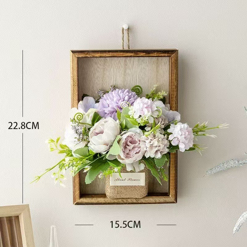 Florales Wandkunst Arrangement