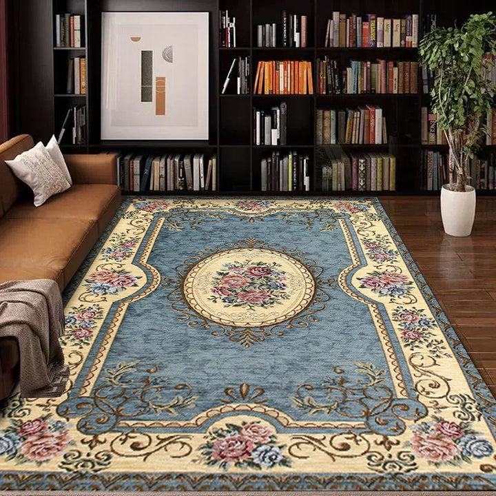 Vintage Floral Design Bereich Teppich