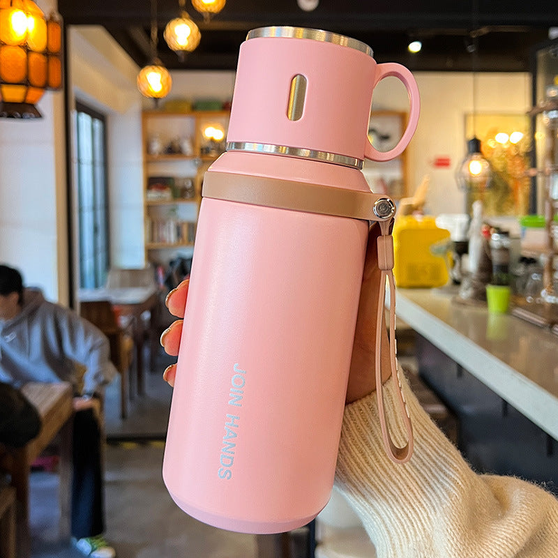 Damen Isolierte Trinkflasche mit praktischem Auslaufschutz Karnz