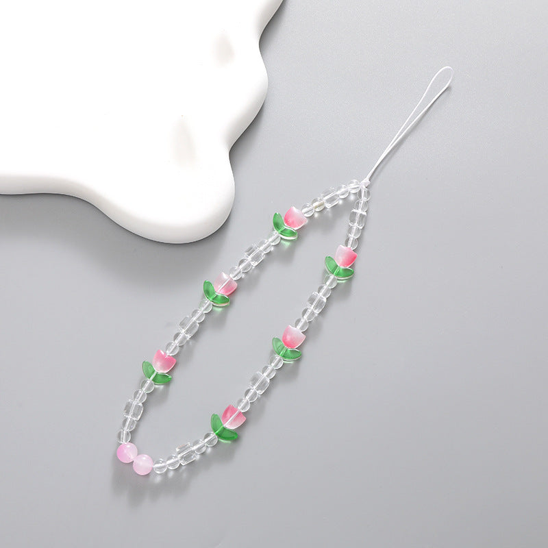 Floral Perlen Brillenhalter Karnz