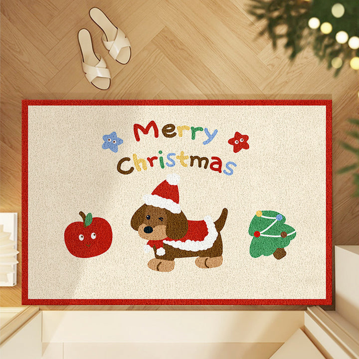 Festliches Weihnachts-Thema Bereichsmatte