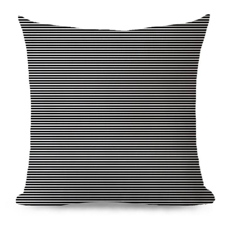 Modernes Zierkissen mit minimalistischem Muster