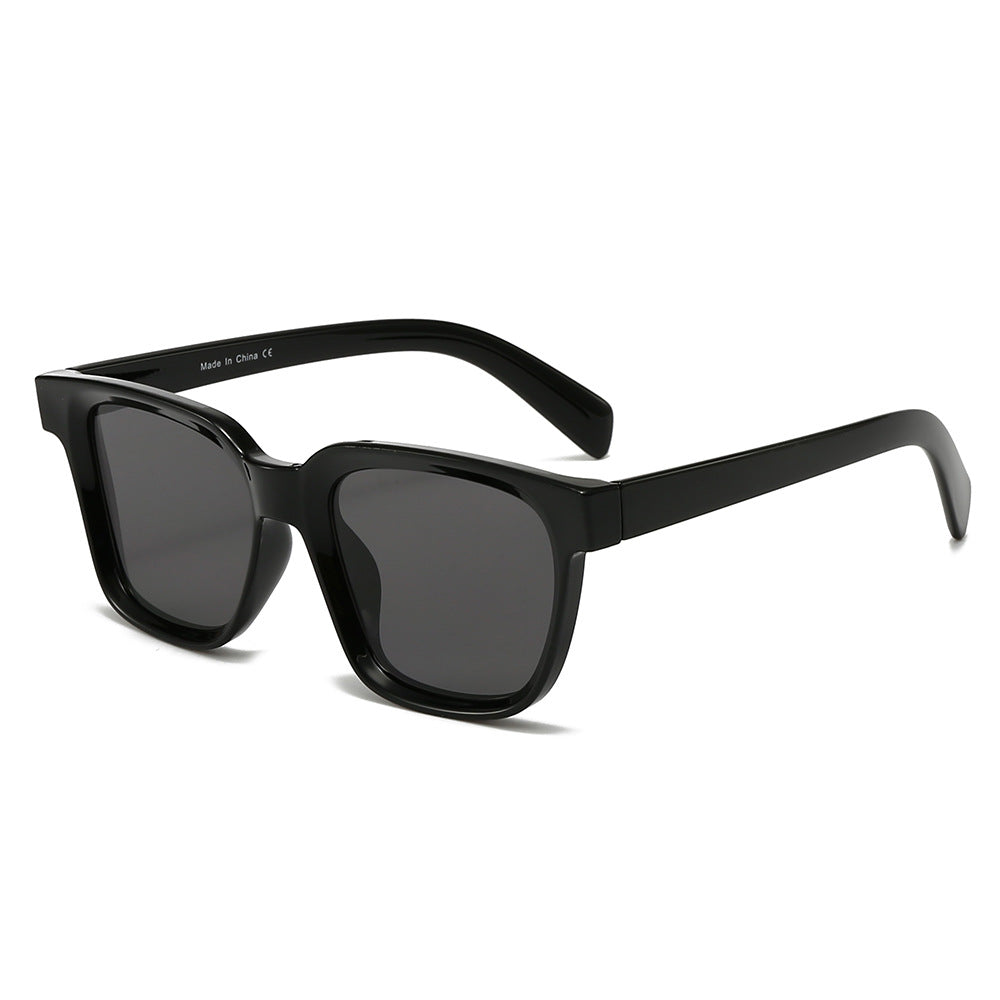 Damen elegante quadratische Sonnenbrille mit UV-Schutz und stabilem Rahmen Karnz
