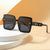 Damen Design-Sonnenbrille mit filigranem Rahmen und UV-Schutz Karnz