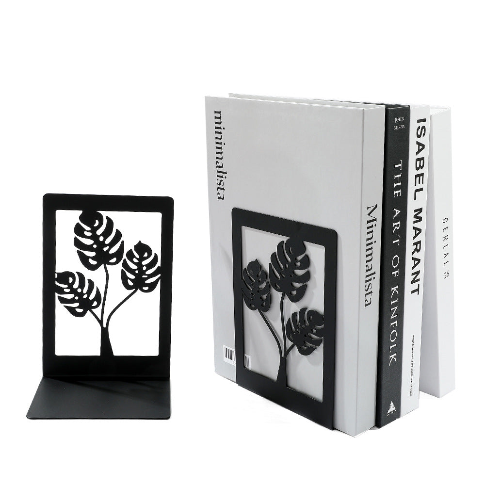Florale dekorative Buchstützen