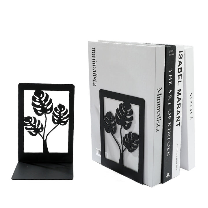 Florale dekorative Buchstützen