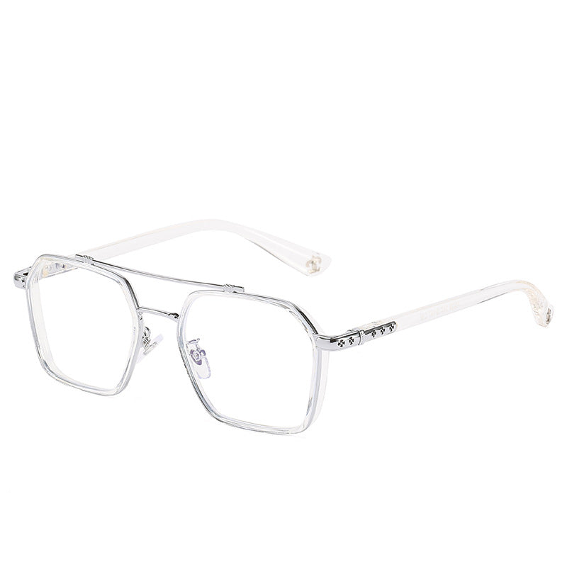 Damen modische Brille im geometrischen Design Karnz