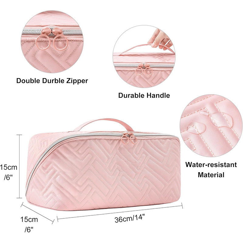 Kosmetik-Organizer Tasche mit Strukturiertem Design Karnz