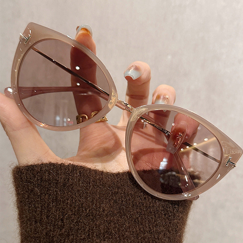 Damen modische Katzenaugen Sonnenbrille Karnz