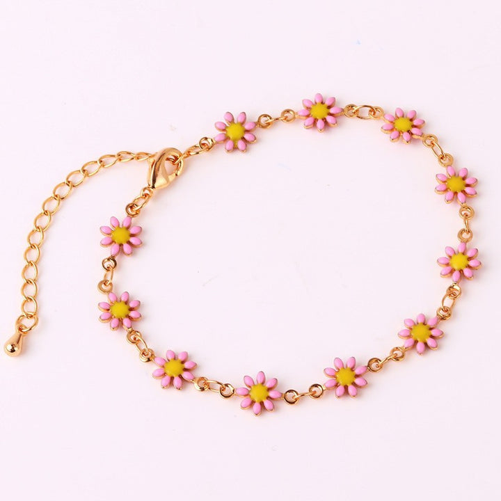 Floral Daisy Chain Halskette Karnz