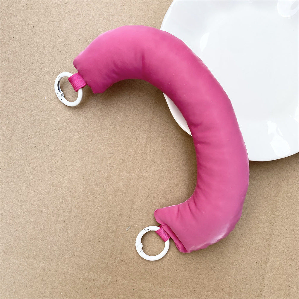 Weicher Plüsch Schlüsselanhänger Halter Karnz