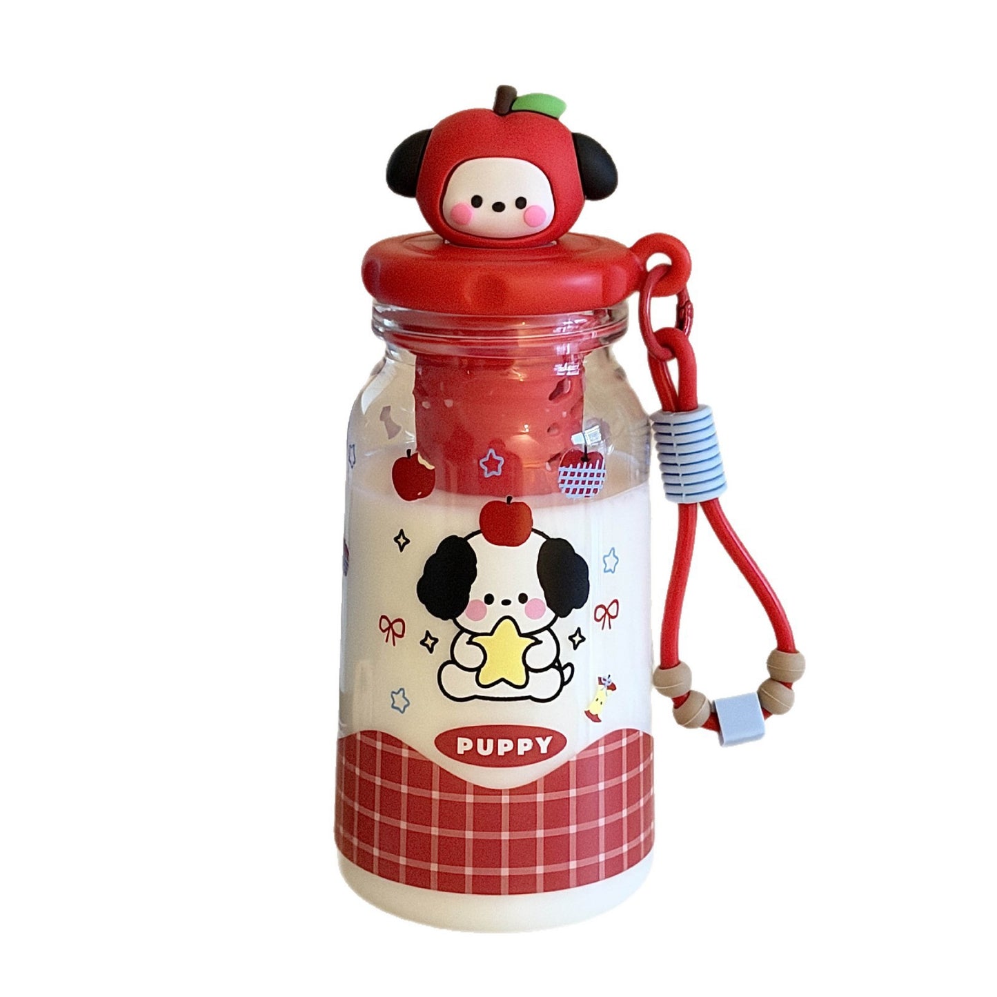 Damen Frucht-Infuser-Flasche mit praktischem Auslaufstopp Karnz